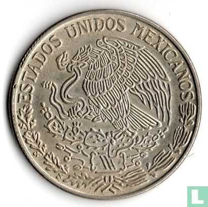 Mexico 1 peso 1983 (smalle datum) - Afbeelding 2