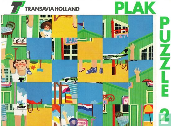 Transavia - Plak puzzle 2 (02) - Bild 1