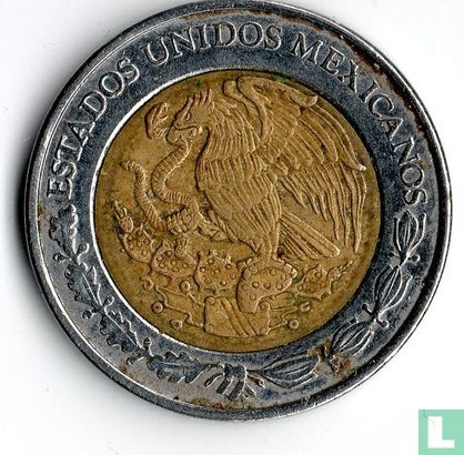 Mexico 1 peso 1998 - Afbeelding 2
