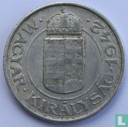 Hongarije 2 pengö 1942 - Afbeelding 1