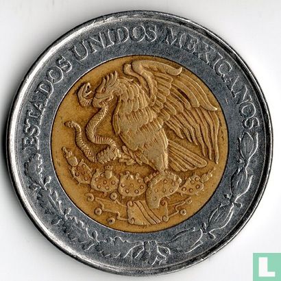 Mexico 5 nuevo pesos 1993 - Image 2