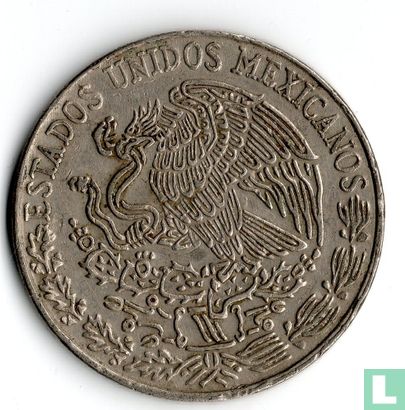 Mexico 5 pesos 1976 (grote datum) - Afbeelding 2