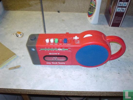 My First Sony Cassettedeck met Radio