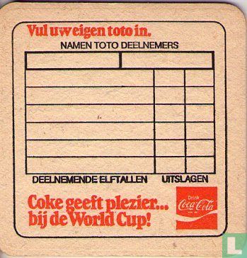 Coke geeft plezier... bij de World Cup! / Vul uw eigen toto in. - Bild 2