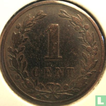 Niederlande 1 Cent 1896 - Bild 2