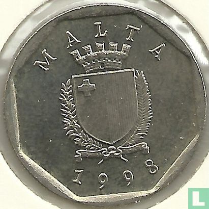 Malta 5 cents 1998 - Afbeelding 1