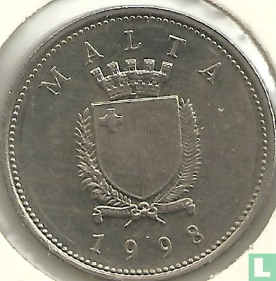 Malta 10 cents 1998 - Image 1