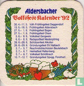 Volksfest Kalender '92 - Image 1