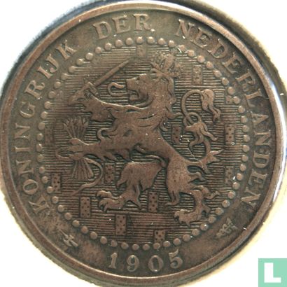 Netherlands 1 cent 1905 - Image 1