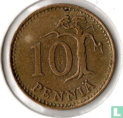 Finland 10 penniä 1969 - Image 2