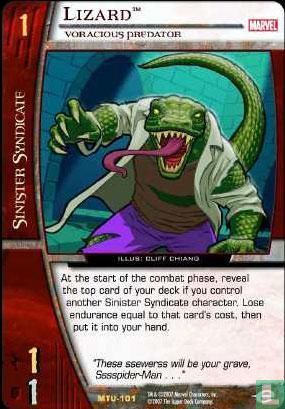 Lizard, Voracious Predator MTU-101 (2005) - [17] Marvel Team Up - LastDodo