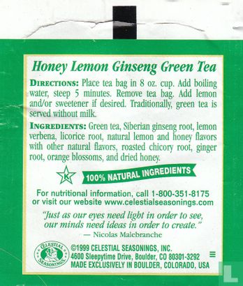 Honey Lemon Ginseng - Bild 2