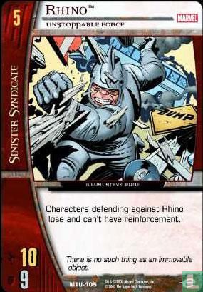 Rhino, Unstoppable Force - Afbeelding 1