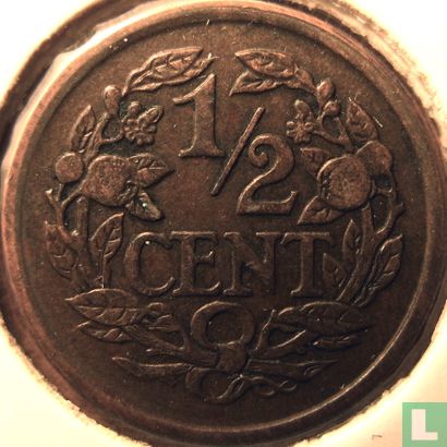 Netherlands ½ cent 1934 - Image 2