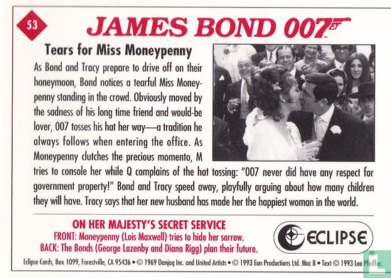 Tears for Miss Moneypenny - Afbeelding 2