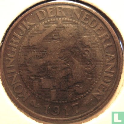 Netherlands 1 cent 1917 - Image 1