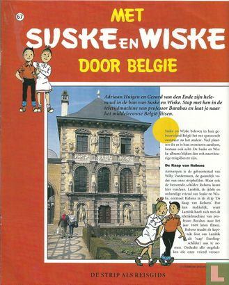 Met Suske en Wiske door België (apart) - Afbeelding 1