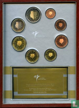 Netherlands mint set 2001 (PROOFLIKE) - Image 2
