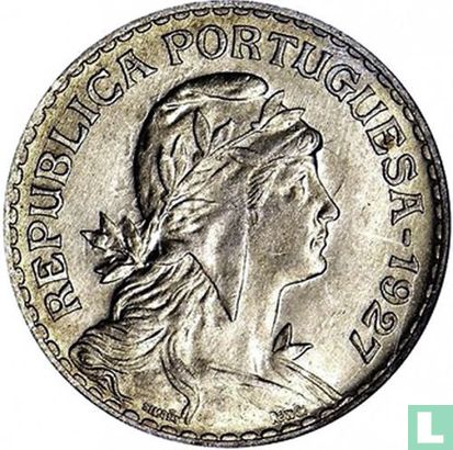 Portugal 1 escudo 1927 - Image 1