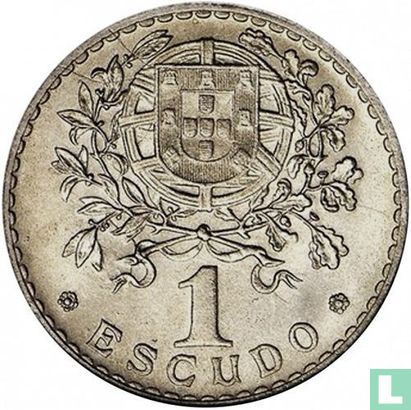 Portugal 1 escudo 1928 - Afbeelding 2