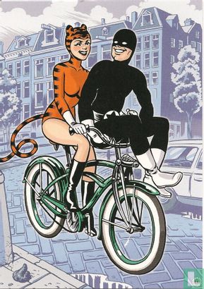 Tigra en Gutsman op één fiets - Image 1