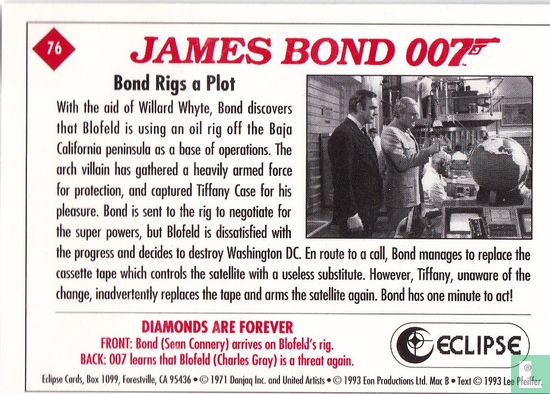 Bond rigs a plot - Image 2