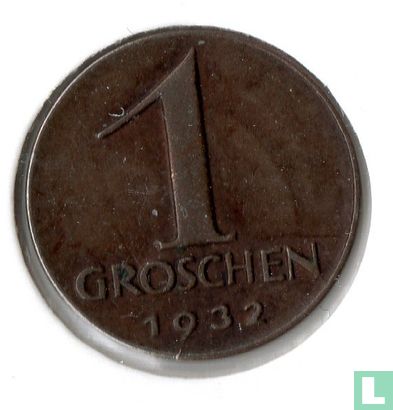 Österreich 1 Groschen 1932 - Bild 1