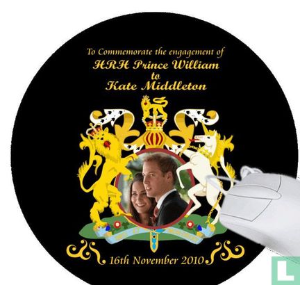 Verloving - To commemorate the Engagement of HRH Prince William to Kate Middleton - 16th November 2010
