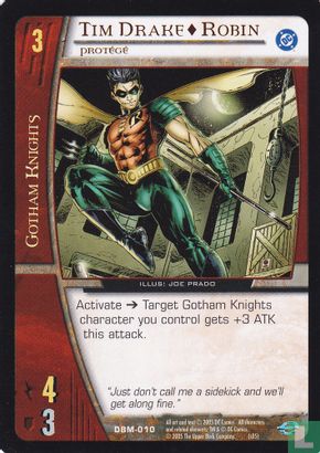 Tim Drake, Robin, Protégé - Image 1