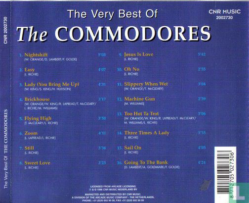 The Very Best Of The Commodores - Afbeelding 2