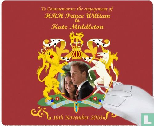 Verloving - To commemorate the Engagement of HRH Prince William to Kate Middleton - 16th November 2010