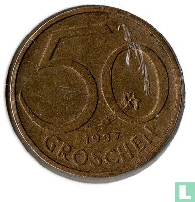 Autriche 50 groschen 1987 - Image 1