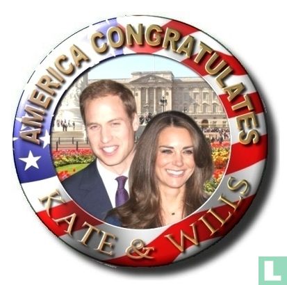 America congratulates Kate & Wills