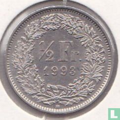 Switzerland ½ franc 1993 - Image 1