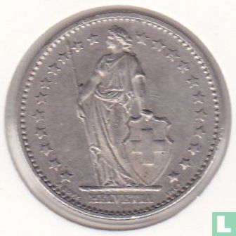 Zwitserland 1 franc 1981 - Afbeelding 2
