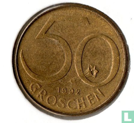 Autriche 50 groschen 1992 - Image 1