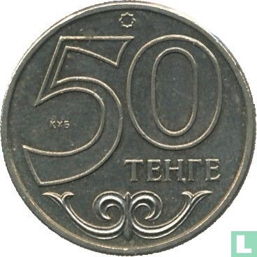 Kazachstan 50 tenge 2000 - Afbeelding 2
