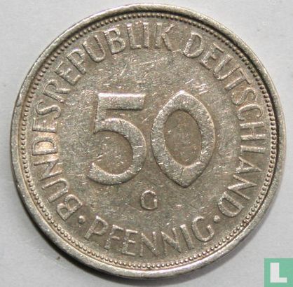 Allemagne 50 pfennig 1974 (G) - Image 2