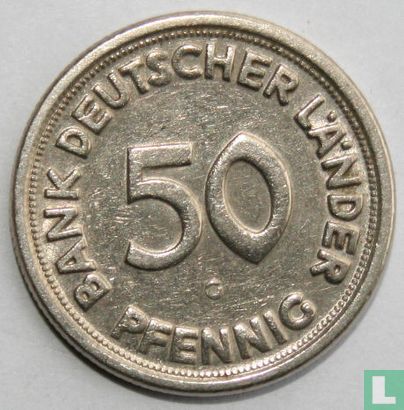 Deutschland 50 Pfennig 1949 (G) - Bild 2