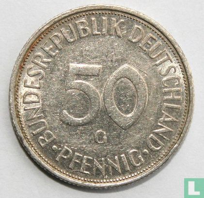 Deutschland 50 Pfennig 1971 (G) - Bild 2