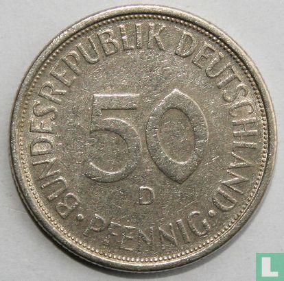 Germany 50 pfennig 1971 (D) - Image 2