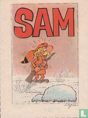 Sam et un ours en hiver - Afbeelding 1
