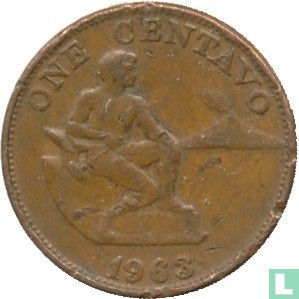 Philippines 1 centavo 1963 - Image 1