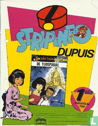 Dupuis Stripinfo 1e kwartaal 1981 - Image 1
