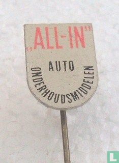 "All-In" Auto onderhoudsmiddelen [rood]
