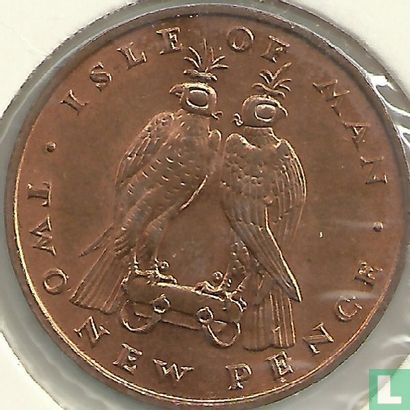 Man 2 new pence 1971 - Afbeelding 2