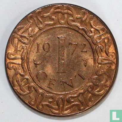 Suriname 1 cent 1972 - Afbeelding 1