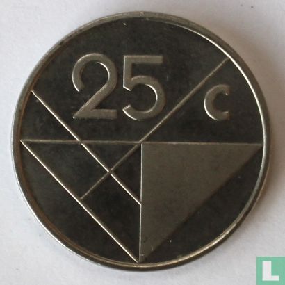 Aruba 25 cent 1988 - Image 2