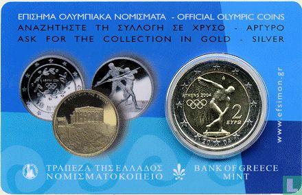 Griekenland 2 euro 2004 (coincard) "Olympic Summer Games in Athens" - Afbeelding 1