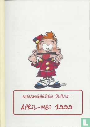 Nieuwigheden Dupuis : april-mei 1999 - Bild 1
